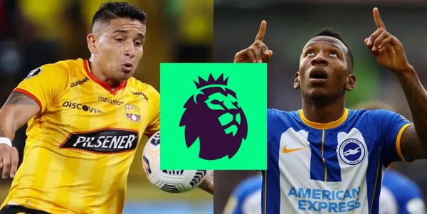 Pervis Estupiñán recibió un galardón en la Premier League inglesa