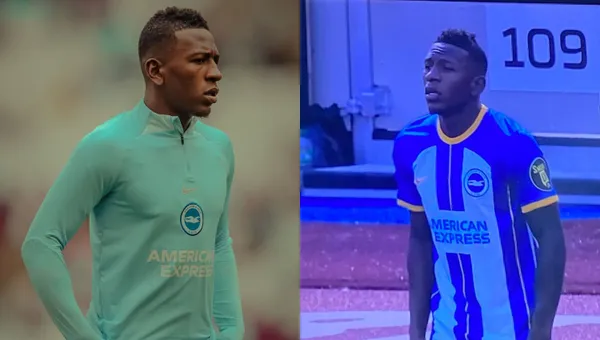 Pervis Estupiñán se llevó los aplausos en sus primeros minutos jugando en el Brighton