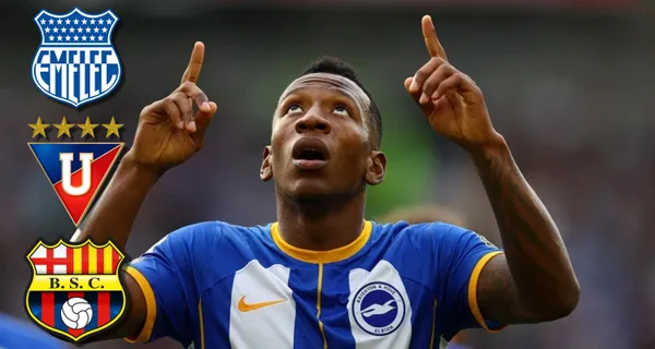 Pervis Estupiñán tiene claro el equipo que quiere ponerse su camiseta cuando marque regreso al Fútbol Ecuatoriano