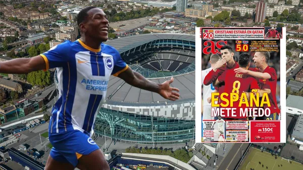 Pervis Estupiñán volvió a jugar un partidazo en Inglaterra