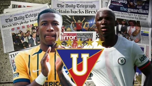 Pervis Estupiñán y Moisés Caicedo