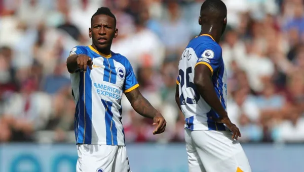 Pervis Estupiñán y Moisés Caicedo fueron titulares en la Premier League