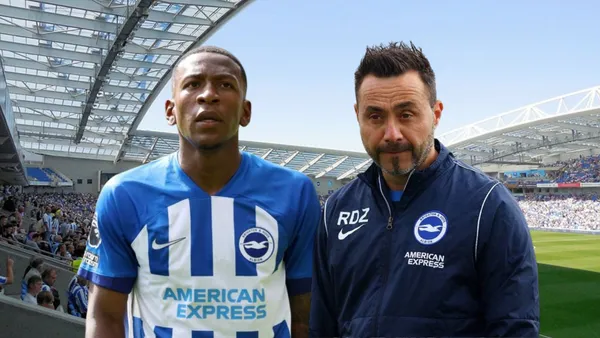 Pervis Estupiñán y Roberto De Zerbi