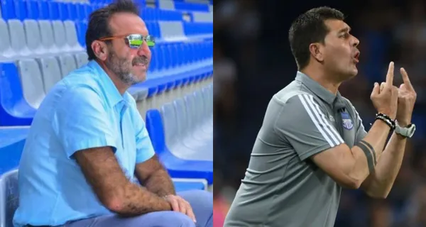 Pese a la victoria ante Liga de Quito, el entrenador de Emelec ha sido cuestionado y Neme tomó medidas drásticas