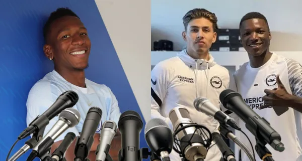 Pidieron a Pervis Estupiñán que hable en inglés y sorprendió lo que dijo, mientras Moisés Caicedo y Jeremy Sarmiento dieron un mensaje