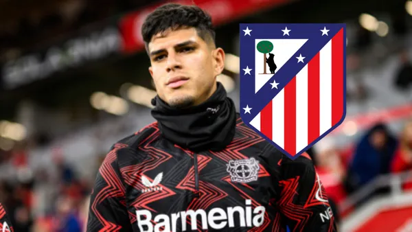 Piero Hincapié-Atlético de Madrid / Foto: AS