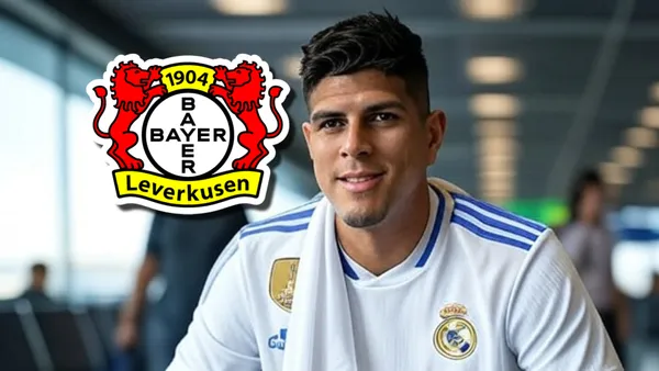 Piero Hincapié-Bayer Leverkusen-Real Madrid / Foto: GROK