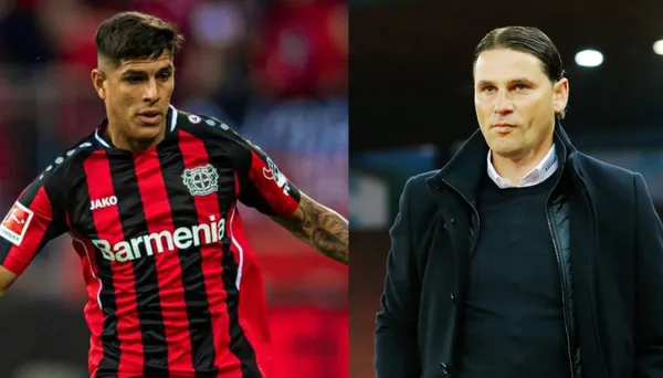 Piero Hincapié cometió un error y al parecer el técnico Gerardo Seoane no toleró esa situación