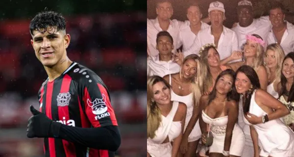 Piero Hincapié está en Ecuador donde pasa su tiempo libre con sus seres más queridos