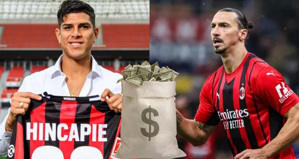 Piero Hincapié está en la órbita de AC Milán y puede ganar un buen salario aunque no superando a Zlatan Ibrahimovic