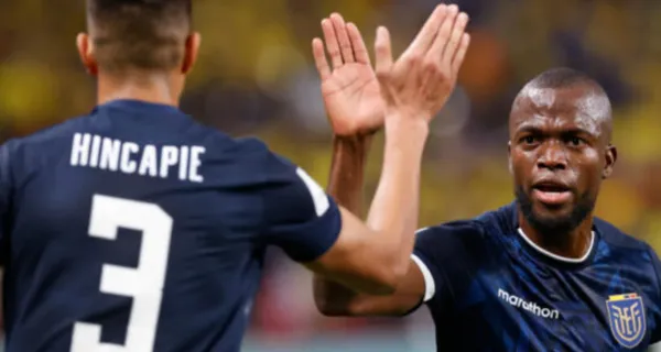 Piero Hincapié en exclusiva no ocultó su alegría por ver a Enner Valencia en un gran momento, lo considera uno de los mejores