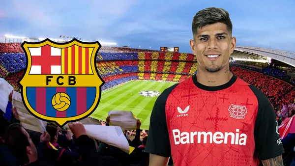 Piero Hincapié (Foto tomada de: FC Barcelona/Wikipedia/Bundesliga)