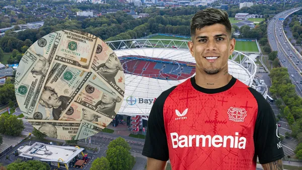 Piero Hincapié (Foto tomada de: Wikipedia/Bundesliga/Forbes)