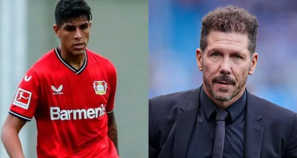Piero Hincapié ha conseguido sobresalir en el Bayer Leverkusen, ante Atlético Madrid y hubo una jugada donde despertó el reclamo de Diego Simeone