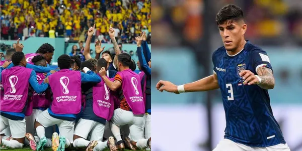 Piero Hincapié habló luego del partido frente a la Selección de Países Bajos