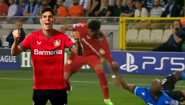 Piero Hincapié hizo una jugada de crack y la hinchada lo aplaudió por su jugada