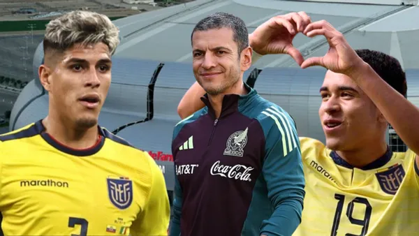 Piero Hincapié, Jaime Lozano y Kendry Páez (Foto tomada de: State Farm/TVC/Kendry Páez/FMF)