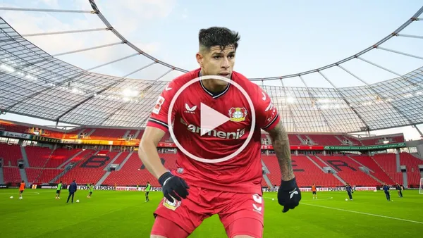 Piero Hincapié jugando. Foto tomada de: Bayer Leverkusen