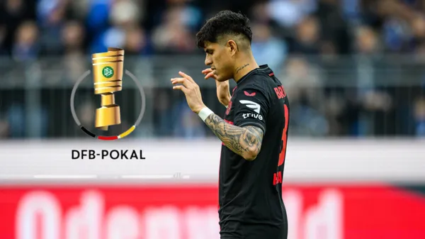 Piero Hincapié jugó para el Bayer Leverkusen los 90 minutos por la Pokal.