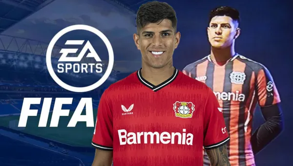 Piero Hincapié en la actualidad es el mejor del jugador del Bayer Leverkusen, pero el FIFA le puso un puntaje bajo