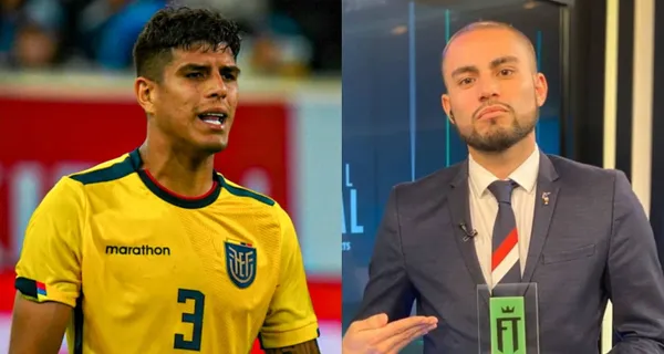 Piero Hincapié le dio una lección a Samuel Vargas que se la pasa criticando a Ecuador