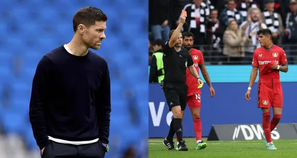 Piero Hincapié pasó de héroe a villano porque anotó para el Bayer Leverkusen, aunque luego los dejó con uno menos por su expulsión