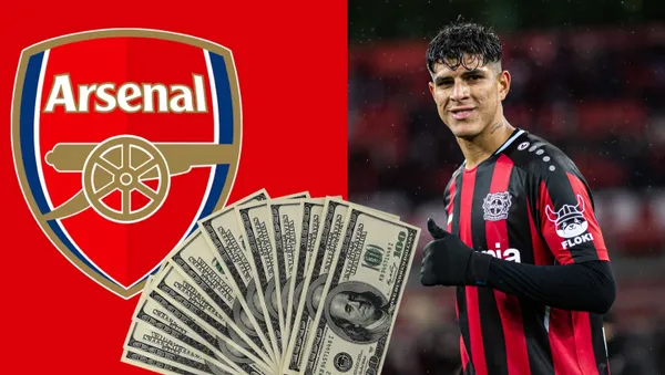 Piero Hincapié podría ganar una verdadera fortuna en el Arsenal de Inglaterra