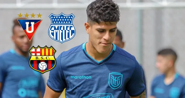 Piero Hincapié que es defensor estrella de la Selección Ecuatoriana admitió que su corazón está con Emelec pero es agradecido con Independiente del Valle que le dio una chance en el fútbol
