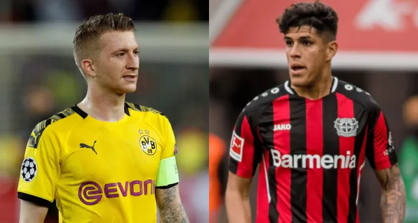Piero Hincapié saltó de titular ante Borussia Dortmund y Bayer Leverkusen gana por 3 a 1