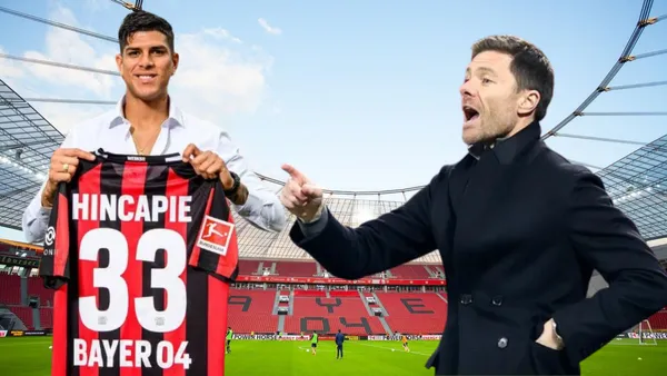 Piero hincapié volvió a saltar de titular deslumbrando a todos