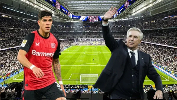 Piero Hincapié y Carlo Ancelotti / Foto de: El Futbolero Ecuador