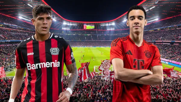 Piero Hincapié y Jamal Musiala (Foto tomada de: Bayern Múnich/Piero Hincapié)