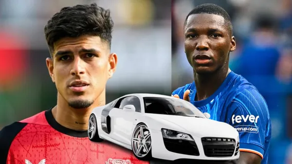 Piero Hincapié y Moisés Caicedo