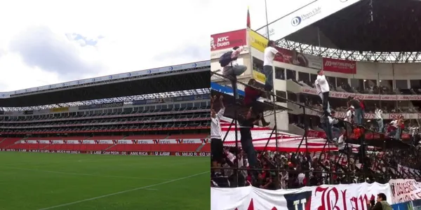 Por medio de las redes sociales dieron a conocer que llevaron un par de banderas