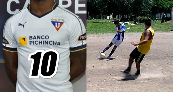 Portó la camisera 10 de Liga de Quito pero no estuvo a la altura. Hoy entrena y juega en canchas que no están en condiciones. Mira de quién se trata