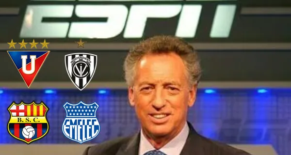 Quique Wolf habló de IDV durante la transmisión de Villarreal vs Manchester United y le sorprendió una cosa en especial del cuadro ecuatoriano