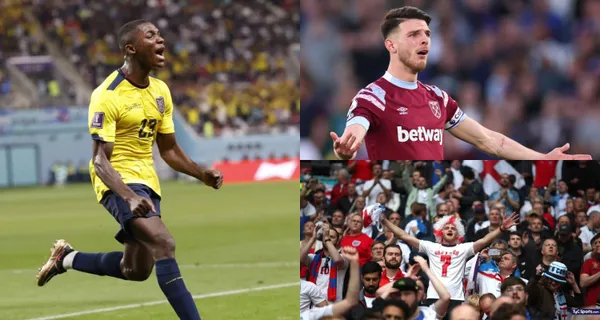 Quisieron que Moisés Caicedo se vea mal al lado de Declan Rice y esto dijeron los hinchas ingleses