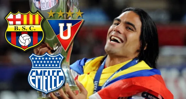 Radamel Falcao es uno de los delanteros más importantes en este último tiempo en Colombia y conoce a este club en Ecuador