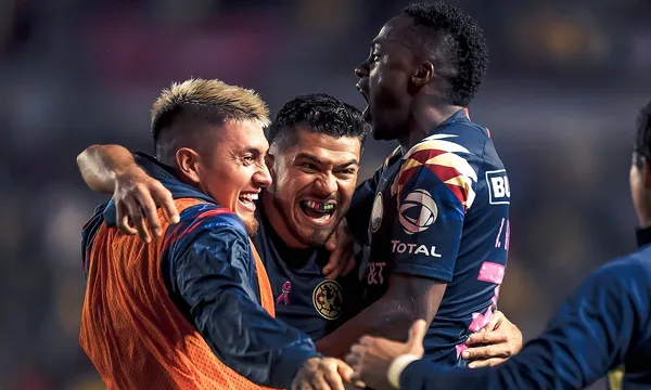 Renato Ibarra destacó con un golazo en el empate del América por 2-2 en su visita al Necaxa por la jornada 14