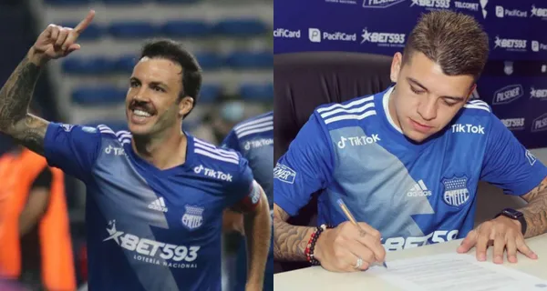 Reportan que Diego García se queda en Emelec, mientras que se ha empezado a especular que Sebastián Rodríguez podría salir el 2023