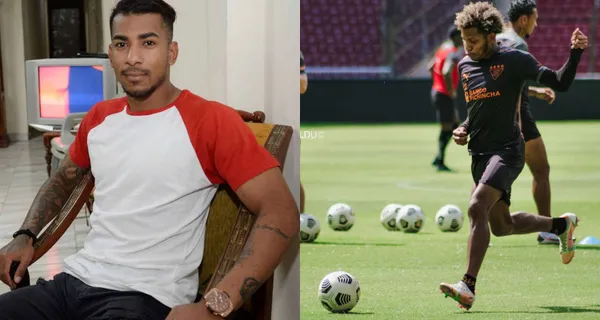 Reportan que Jordan Gaspar se unió a la práctica de Liga de Quito luego de aterrizar en Quito. ¿Le fue bien o mal en su primer entrenamiento?