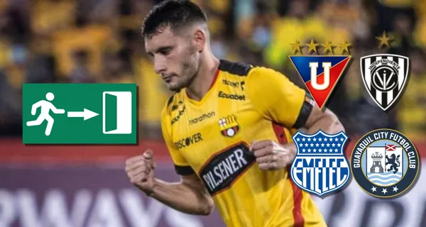 Revelan que Emmanuel Martínez se puede ir de Barcelona SC y recalar en otro equipo del fútbol ecuatoriano