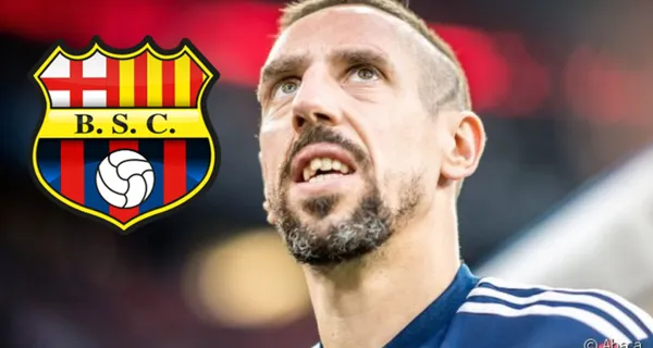 Revelan que Franck Ribéry está en sondeos desde Barcelona SC para la Noche Amarilla y si lo quieren mantener deben dejar ir a algunos jugadores