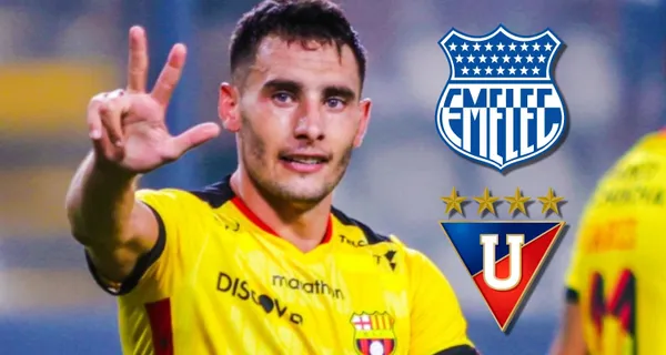 Revelaron en las últimas horas que uno de los equipos grandes de Ecuador se dispone a traer de vuelta a Emmanuel Martínez, que se fue de Barcelona SC