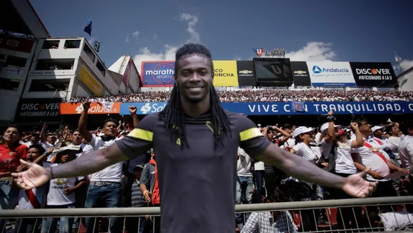 Ricardo Adé jugador de Liga de Quito