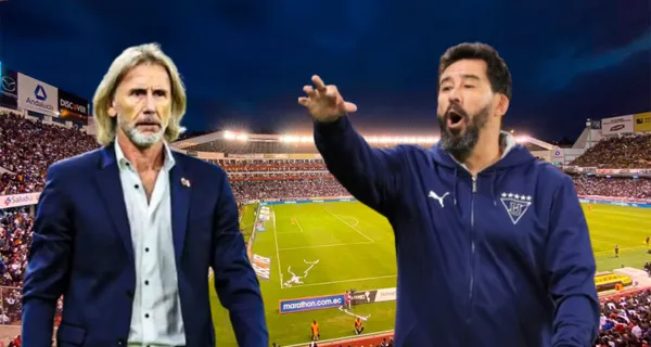 Ricardo Gareca y Vitamina Sánchez / Foto de: El Futbolero Ecuador