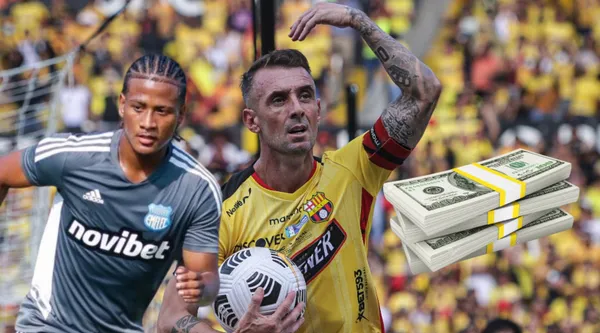 Richard Borja, al lado 'Kitu' Díaz.