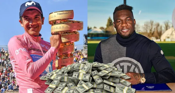 Richard Carapaz arrancó su participación en el Giro de Italia, siendo sexto en la primera etapa