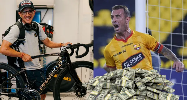 Richard Carapaz mostró su nueva bicicleta, la cual tiene un precio millonario
