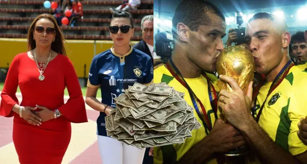 Rivaldo era una de las opciones que tenía El Nacional como invitado estrella para la presentación del plantel, pese a las deudas que tienen